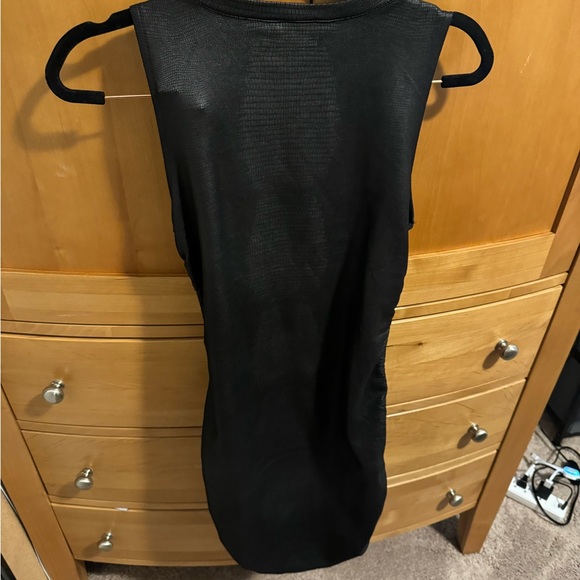 NWT Steve Madden Black Snakeskin Dress - Picture 3 of 3